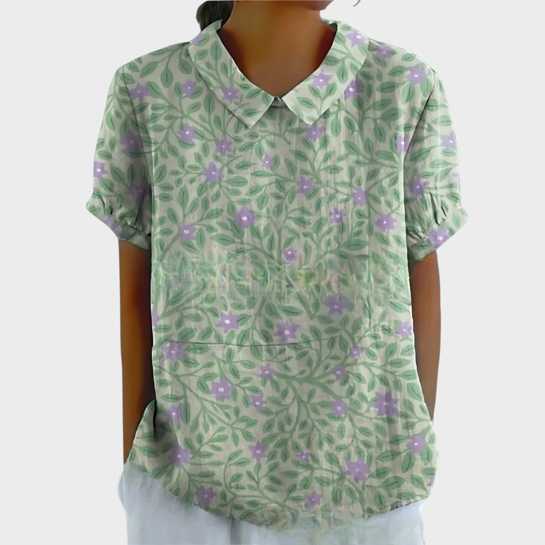 LIV | Blomstret bluse