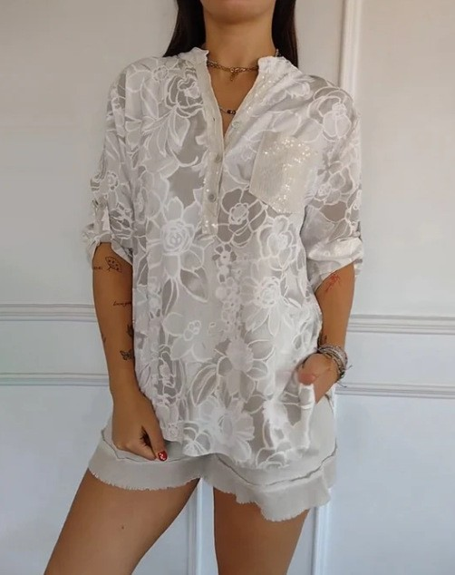 Lotte | Blomsterprint Bluse