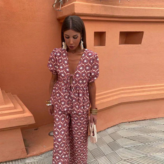 Élodie | Chic letný set dvoch kusov