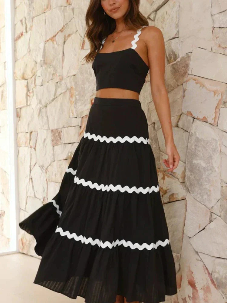 Claudia - Sada Top & Dlhá Sukňa