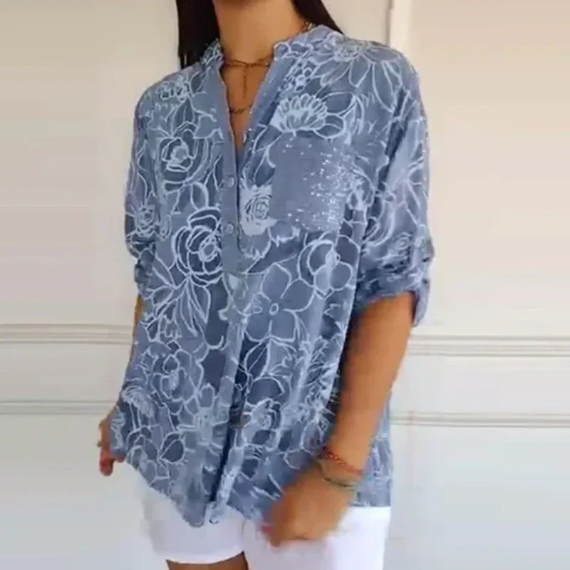 Lotte | Blomsterprint Bluse