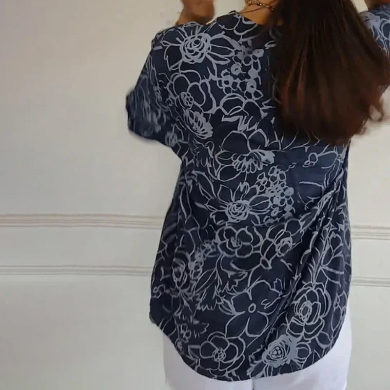 Lotte | Blomsterprint Bluse
