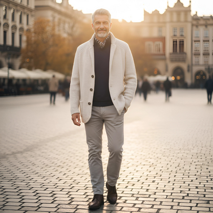 Feliks | Klasický pletený kardigán v rafinovanom štýle