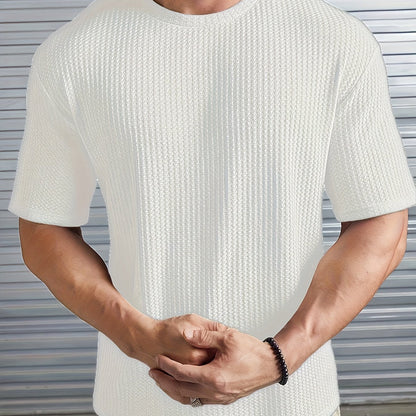 Milan - Viacfarebné textúrované tričko