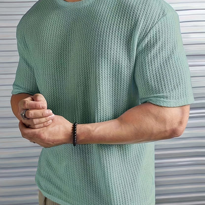 Milan - Viacfarebné textúrované tričko