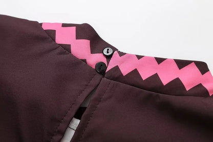 Katia - Tlačený top a sukňa