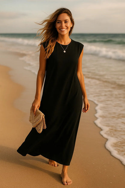 Stella - Dlhé Plynulé Šaty