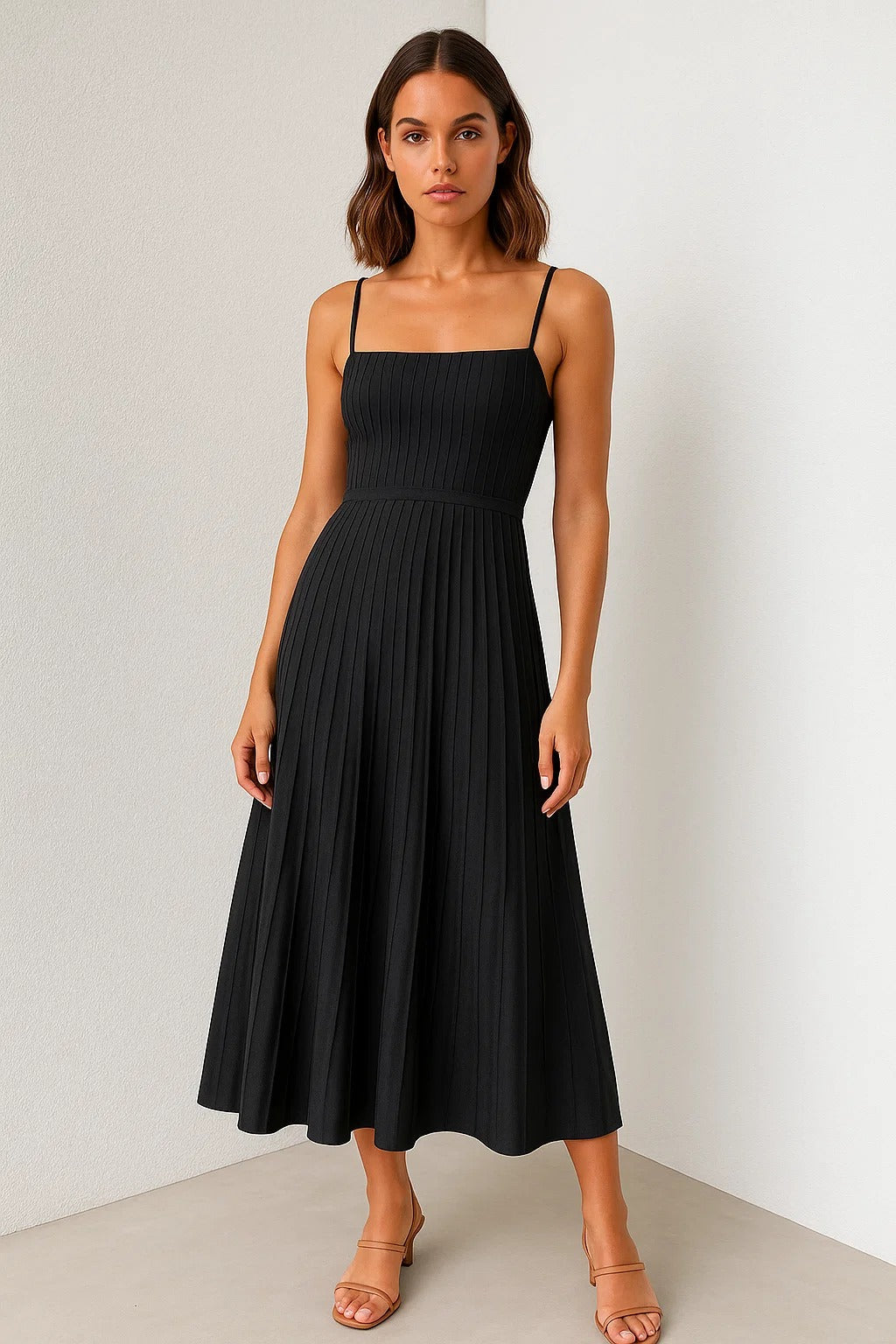 Marina - Midi Dlhé Šaty