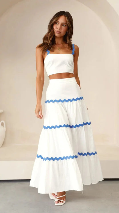 Claudia - Sada Top & Dlhá Sukňa