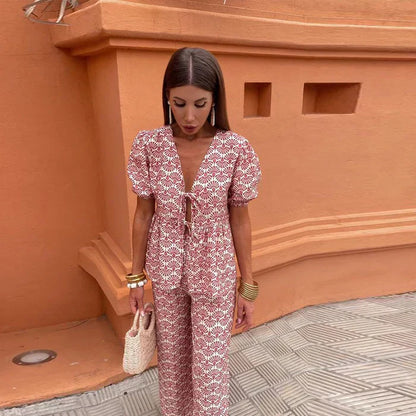 Élodie | Chic letný set dvoch kusov