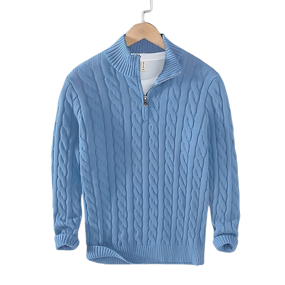 Anthony - Pulóver s pleteným vzorom