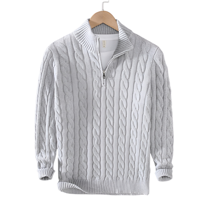 Anthony - Pulóver s pleteným vzorom