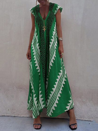 Boho™ | Bezrukávová šaty s výstrihom do V