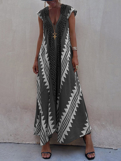 Boho™ | Bezrukávová šaty s výstrihom do V