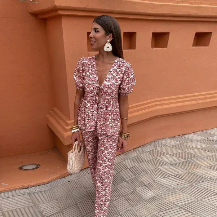 Élodie | Chic letný set dvoch kusov