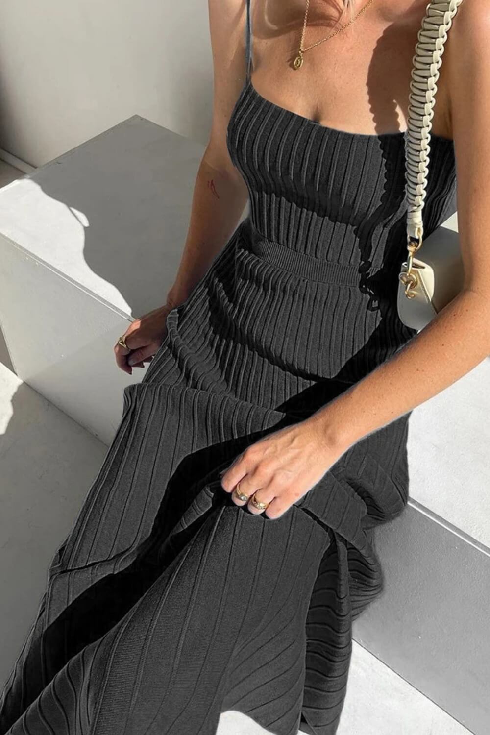 Marina - Midi Dlhé Šaty