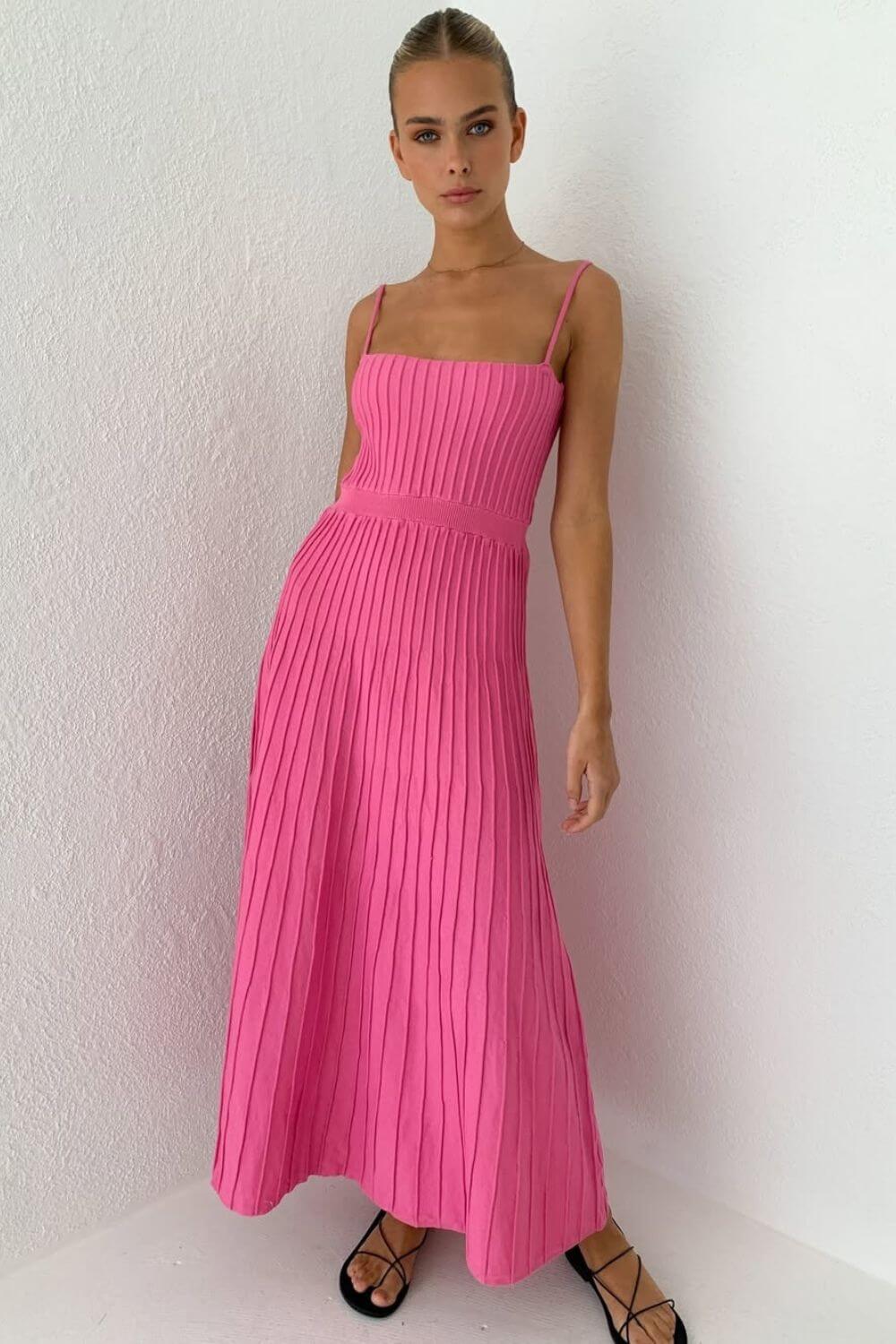 Marina - Midi Dlhé Šaty